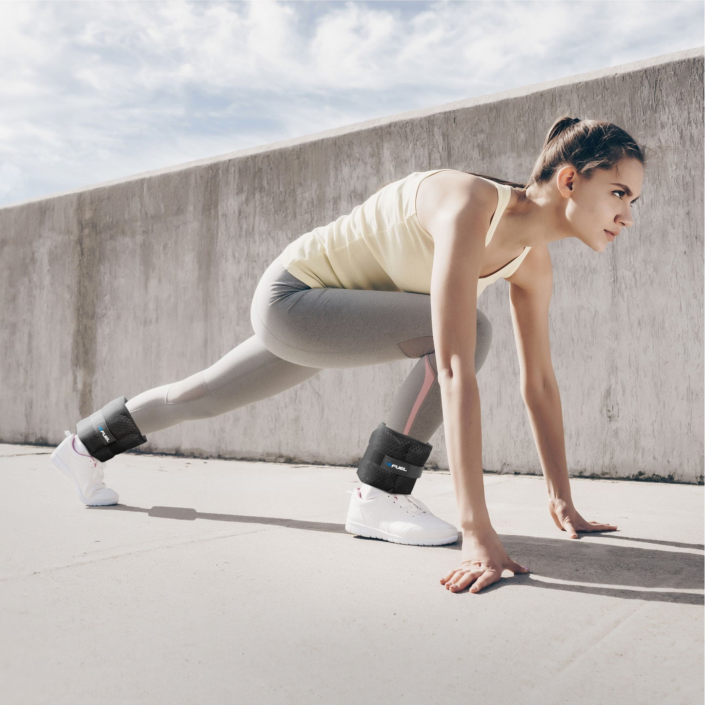 Fuel Pureformance Adjustable Wrist/Ankle Weights, 2.5-Pound Pair (5 Lb Total)