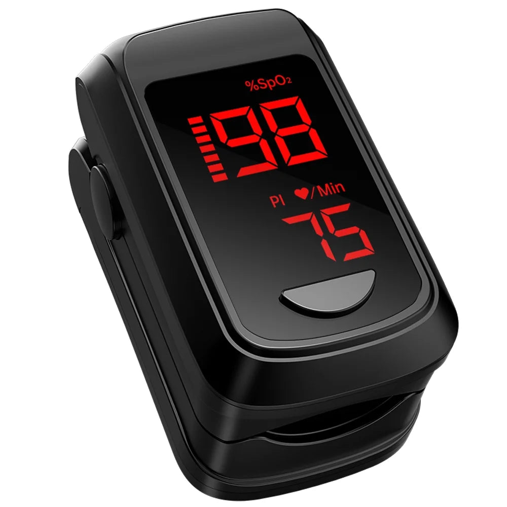 Pulse Oximeter Fingertip Blood Oxygen Saturation Monitor，Heart Rate Monitor Spo2 Meter